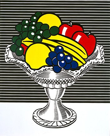 Fruit Bowl engraved pin