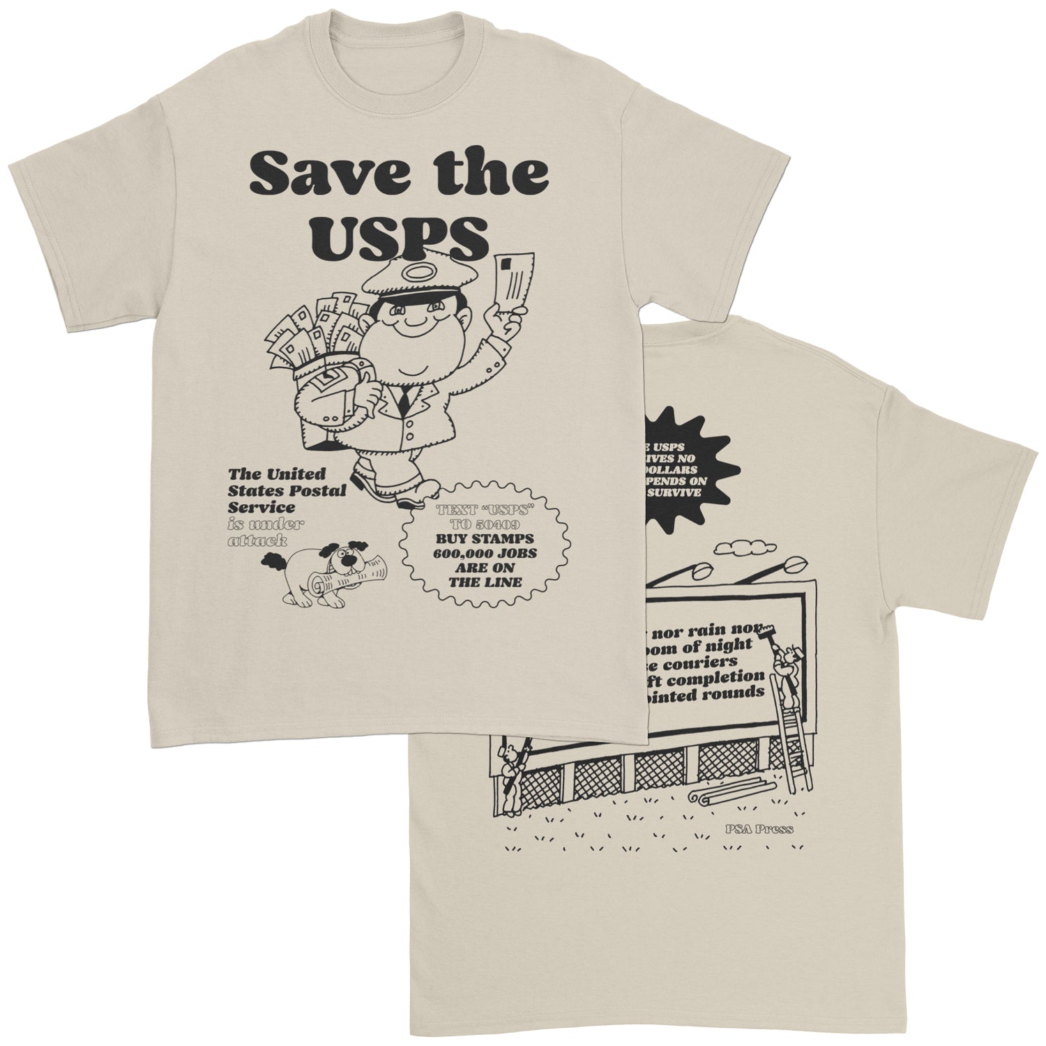 Save The USPS T-Shirt